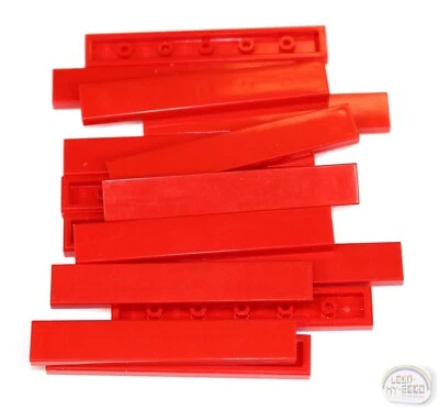 LEGO Classic - 3-Buck Bag - 15-ea, 1 x 6 Tile - Red - New - (6636) - Image 1 of 4