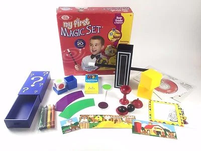 My First Magic Set Kid Magician Hobby Show Ideal 20 Tricks W/ DVD Magic Wand Toy - Image 1 of 4