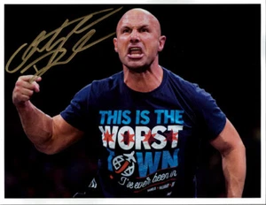 Imagen promocional autografiada de SCU de Christopher Daniels NJPW WCW PWG ROH AEW Lucha libre - Imagen 1 de 3
