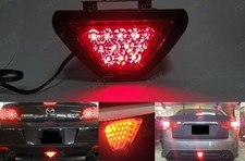 F1 Style 12 Led Tail Brake Stop Light Third Red Flashing Blinker Safety Fog Lamp