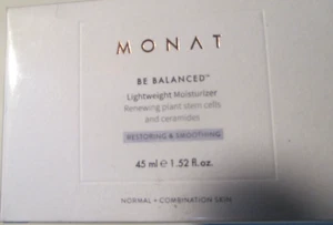Monat Be Balanced Lightweight Moisturizer Soothing Restoring Skin 1.52 oz Sealed - Picture 1 of 1