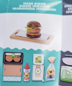 MGA Mini Verso Make It Mini Comida HAMBURGUESA VEGETARIANA Comedor Serie 3 - Imagen 1 de 3