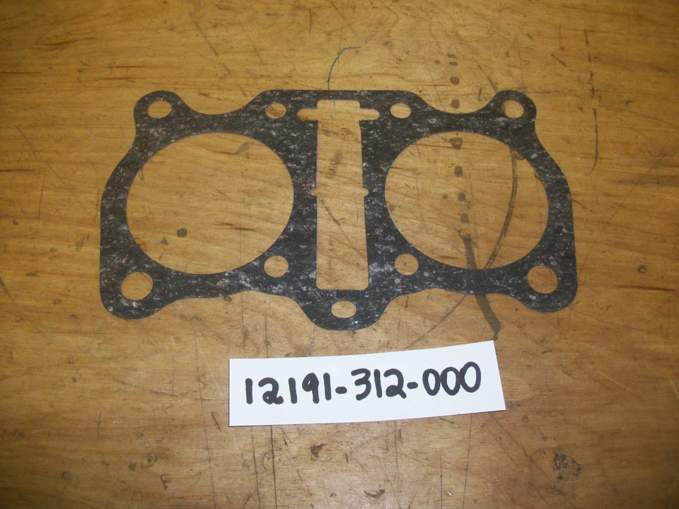 NOS HONDA SL350 CL350 CB350 CB350G 350 JUNTA BASE CILINDRO FABRICANTE DE EQUIPAMENTO ORIGINAL 12191-312-000 - Imagem 1 de 1