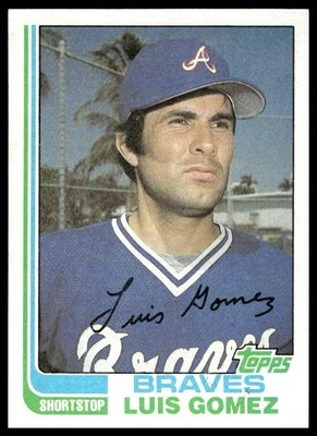 1982 Topps #372 Luis Gomez Atlanta Braves - Image 1 of 2