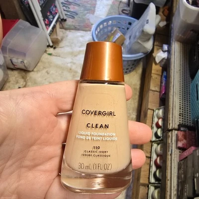 Base líquida Covergirl Clean vidrio descontinuada rara difícil de encontrar tú eliges el tono Foto 1 de 4