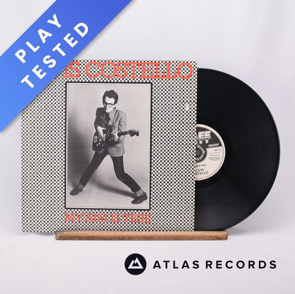 Elvis Costello My Aim Is True A1 B1 Porky LP Album Vinyl Record SEEZ 3 - EX/EX Foto 1 de 4