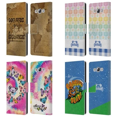 FUNDA LIBRO DE CUERO CON GRÁFICOS MUERTOS AGRADECIDOS OFICIAL PARA TELÉFONOS SAMSUNG 3 Foto 1 de 4