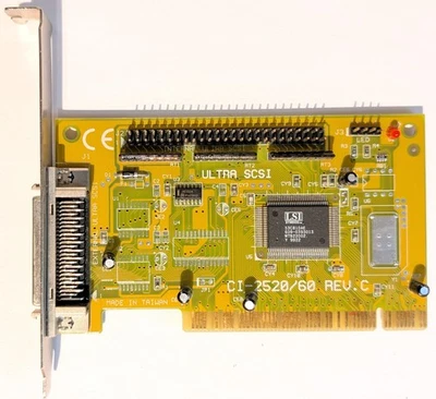 [RETRO] Symbios / NCR 53C810 SCSI Controller inkl. Terminator Widerstände - Bild 1 von 4