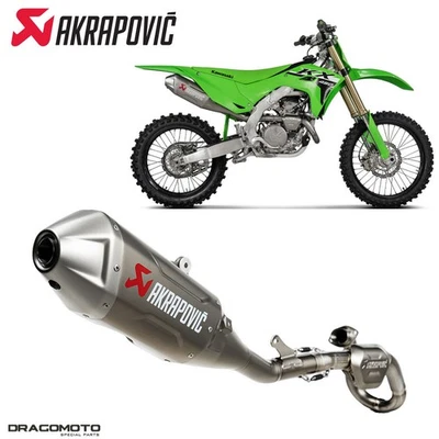 Escape completo KAWASAKI KX 450 50th Anniversary 2024 AKRAPOVIC RC S-K4MET9-F... - Imagen 1 de 4