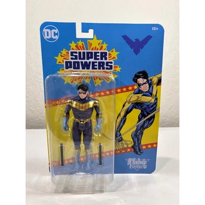 DC Super Powers Nightwing Action Figure McFarlane Toys Retro Style 12+ - Image 1 of 4