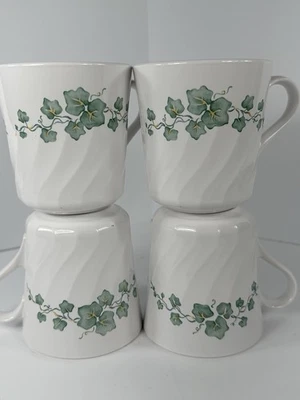Taza vintage Corning Ware diseño IVY (Juego/4) Foto 1 de 4