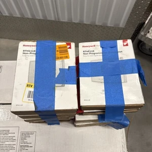 Lot of 10 Honeywell RTH111B1024 Digital Non-Programmable Thermostat - Picture 1 of 4