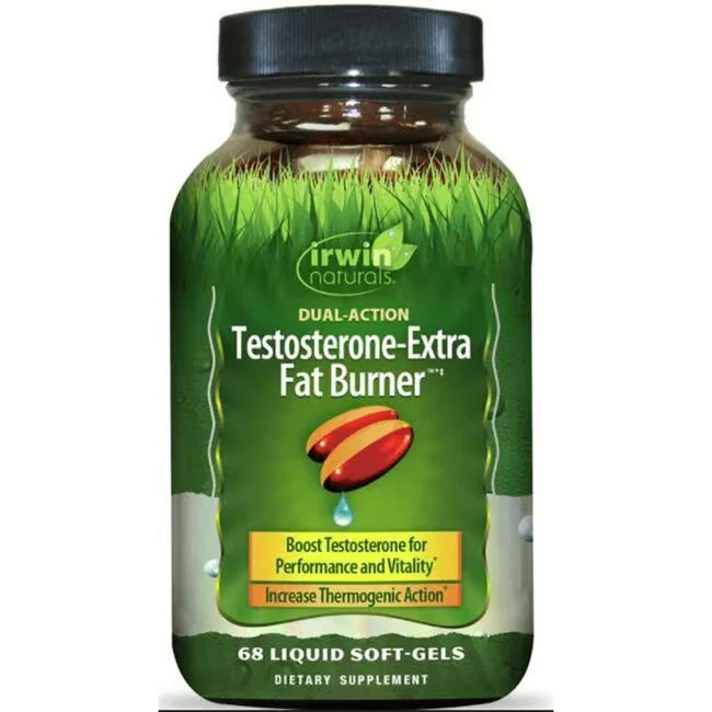 Irwin Naturals Testosterone-extra Fat Burner 68 Soft Gels