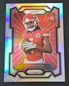 Rashee Rice RC Silver Prizm Image Variation 2023 Panini Prizm #326 Rookie Card  - Picture 1 of 2