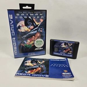 Batman Forever Sega Mega Drive PAL UK completo acclamazione - Foto 1 di 7