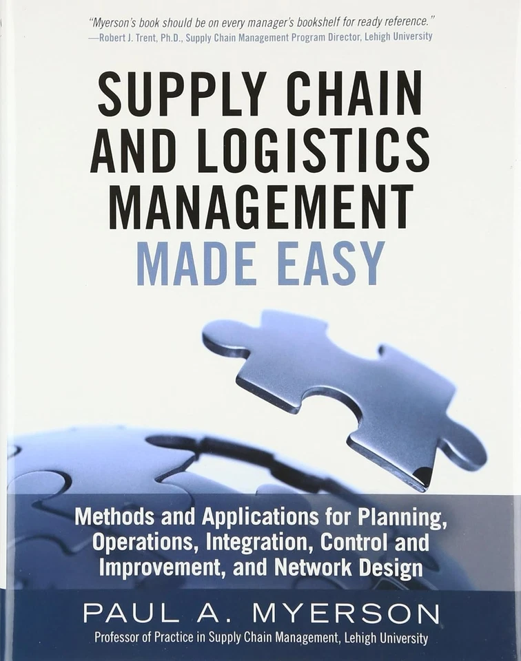 Supply Chain and Logistics Management Made Easy - Myerson BRAND NEW - Image 1 of 1