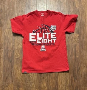 Men’s Large Red 2014 NCAA Elite Eight University Of Arizona Jansport Tee - Picture 1 of 3