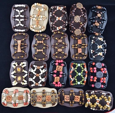 Accesorios de peine para el cabello 12 piezas pinzas para hacer moños fáciles de updo impermeables Foto 1 de 4