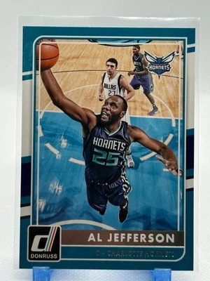 Al Jefferson 2015-16 Panini Donruss #87 Charlotte Hornets Foto 1 de 2