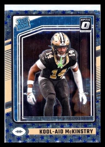 2024 Donruss Optic Prizm #264 Kool Aid McKinstry Blue Stars Saints RC Rookie - Picture 1 of 2