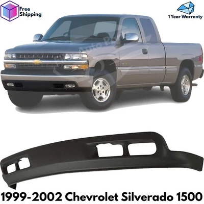 Front Lower Valance with Fog Light Holes For 1999-2002 Chevrolet Silverado 1500 Foto 1 de 4