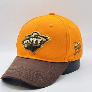Minnesota Wild Blaze Orange Hunting Hat Cap SGA Pheasants Forever Camo NHL - Picture 1 of 5