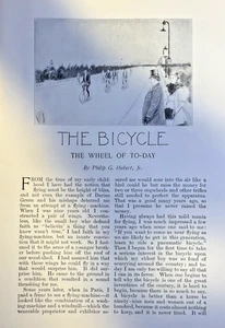 1895 Bicyclers & Bicycling illustrated - Picture 1 of 8