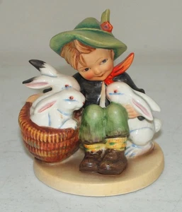 Selten!! Schön!! 3,75" Vintage Hummel "Playmates" Figur #58/0 TMK 1 /Crown Mark - Bild 1 von 5