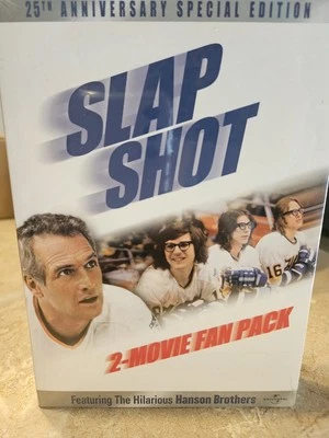Slap Shot 25th Anniversary 2-Movie Fan Pack DVD, Brand New - Image 1 of 2