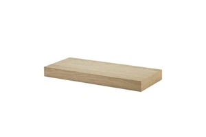 Floating Shelf Kit | Brushed oak | 44.5x25x5cm - Picture 1 of 1