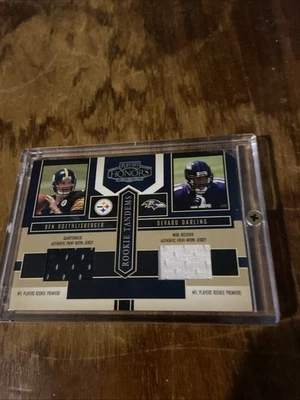 2004 Playoff Honors - Rookie Tandems Ben Roethlisberger, Devard Darling #RT-7... - Imagem 1 de 2