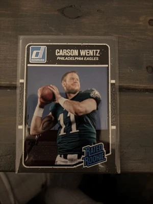 Donruss 2016 - Rated Rookies Carson Wentz #356 (RC) Foto 1 de 2