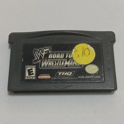 WWF Road to Wrestlemania Nintendo Game Boy Advance 2001 Cartridge Only Untested - Image 1 of 4