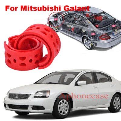2pcs Shock Absorber Coil Spring Cushion Protector Buffer For Mitsubishi Galant Foto 1 de 4