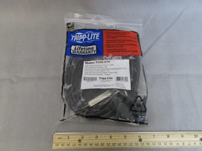 Tripp-Lite P606-010 IEEE 1284 Gold Parallel Printer Cable-DB25-Centronics New - Image 1 of 2