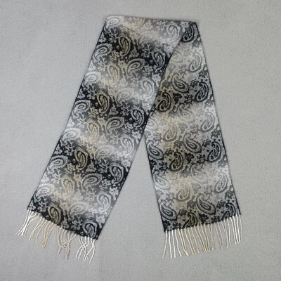 NWT Womens Cejon Made In Italy Fringed Soft Gray Scarf - Image 1 of 4