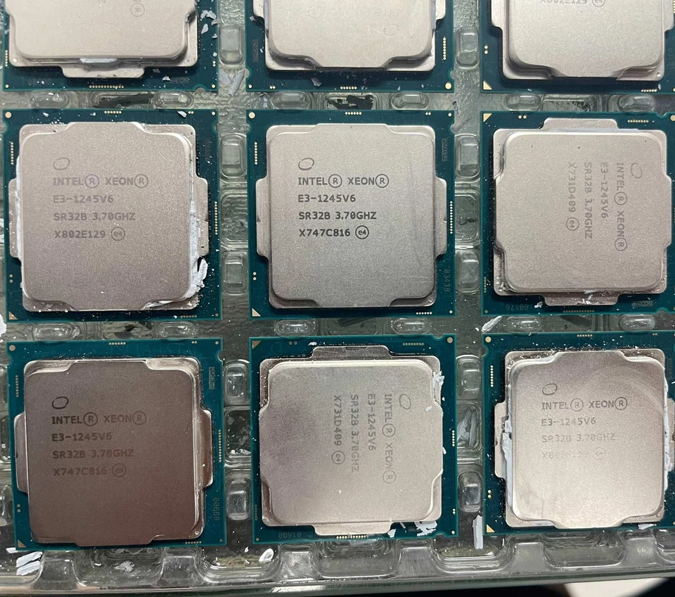 Intel Xeon E3-1245 v6 4-core 3.70Ghz 73W LGA1151 CPU processor - Image 1 of 1