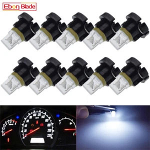 10 x T3 Neo Cuña LED Cuadro de instrumentos Panel de instrumentos Climático Bombilla Blanca 12V - Imagen 1 de 8