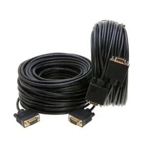 2er-Pack - 100 Fuß SVGA M/M 15-poliges Kabel Display TV Video Projektor PC Monitor Kabel - Bild 1 von 5