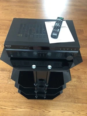 Sony STR- DE197 2 Channel AM/FM 100 Watt Stereo Receiver RM-U185 remote bundle - Image 1 of 4