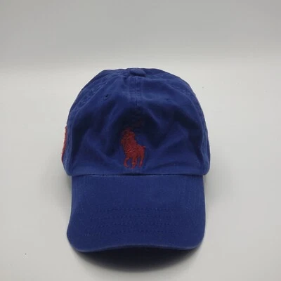 Polo de Ralph Lauren Polo Sombrero Niños 2T-4T Azul Bordado Rojo Logotipos Polo de Ralph Foto 1 de 4