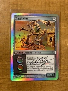 MTG✨ Artist SIGNED TOGGLODYTE FOIL✨Unhinged NM/MINT 2004 Uncommon FRAZIER Art - Picture 1 of 2
