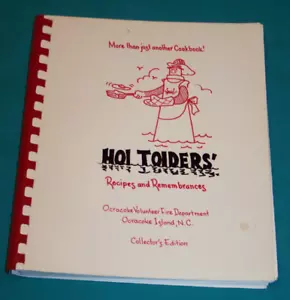 Ocracoke Volunteer Fire Dept. Cookbook 1993 Hoi Toiders' Recipes & Remembrances - Picture 1 of 9