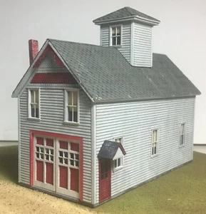 Motrak Models Alton Fire Station Structure Kit - N Scale - NEW - Picture 1 of 5