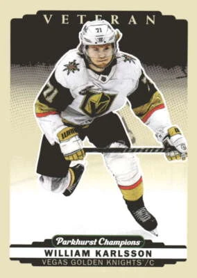 2022-23 UD Parkhurst Champions #244 William Karlsson Las Vegas Golden Knights  - Image 1 of 2