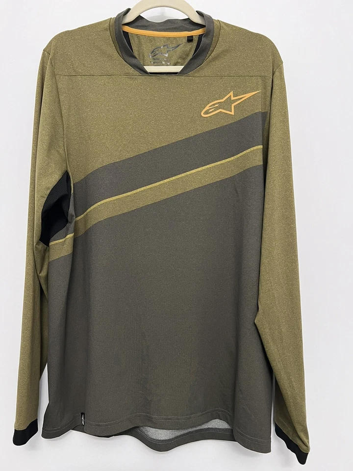 Alpinestars Alps 8.0 Cycling Jersey Mens L Long Sleeve Mountain Biker Motocross - Image 1 of 4