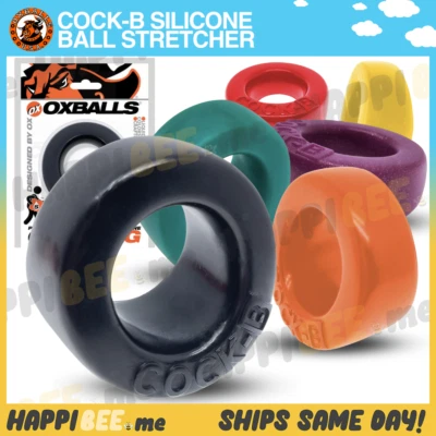 Oxballs COCK-B Cock Ring🍯Male Silicone Penis Sling Ball Stretcher BallRing - Image 1 of 4