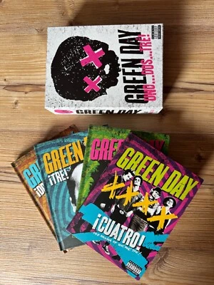 Green Day - streng limitierte "Uno, Dos, Tré, Cuatro" CD & DVD Deluxe Box - Bild 1 von 4