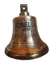 Vintage Jobella 1973 Made Marine Brass Bell - Ship'S 100% Original (962)