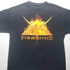 Camiseta Firewind Para Hombre Talla XL Negra Manga Corta Metal Griego Power Band - Imagen 1 de 7
